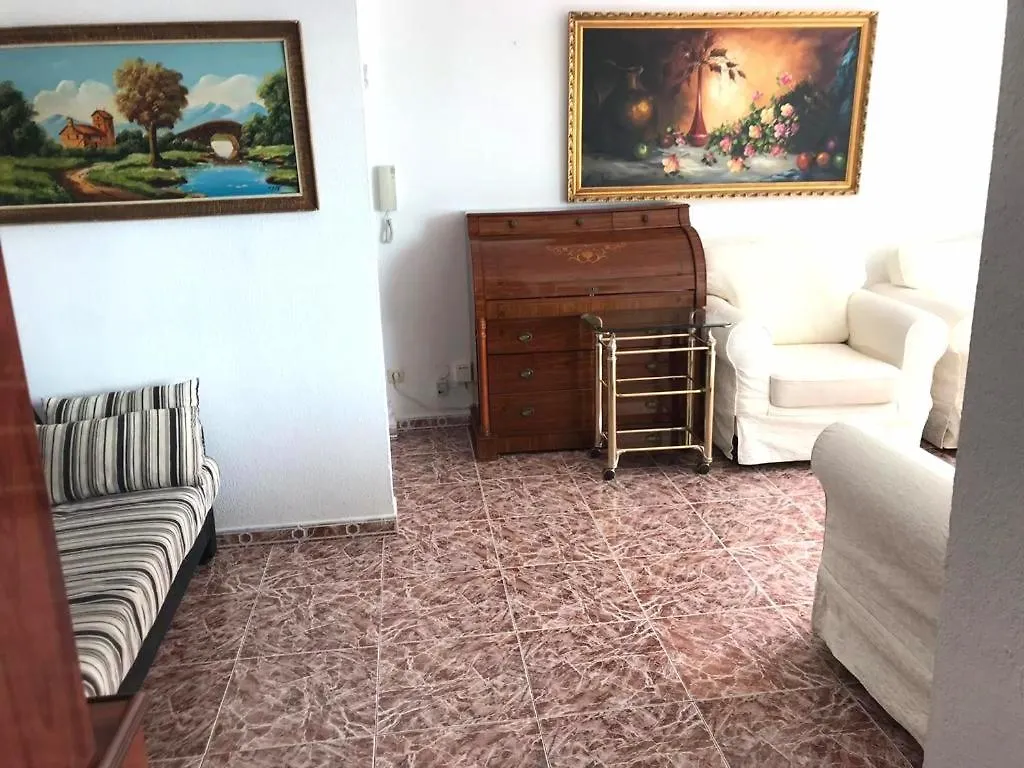 בנאלמדנה Costamar, Primera Linea De Playa, 3 Dormitorios, 2 Banos, Vistas Al Mar, Internet Wifi Y Garaje, Ideal Parejas Y Familias דירה